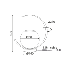 Настолна лампа IPARELLE